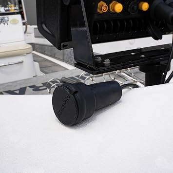 BerleyPro Connector Protector Silicone Cover for Fish Finder Transducer, Power & Ethernet Connectors Fits Lowrance, Garmin, Humminbird, Simrad & More Includes Plug Cap