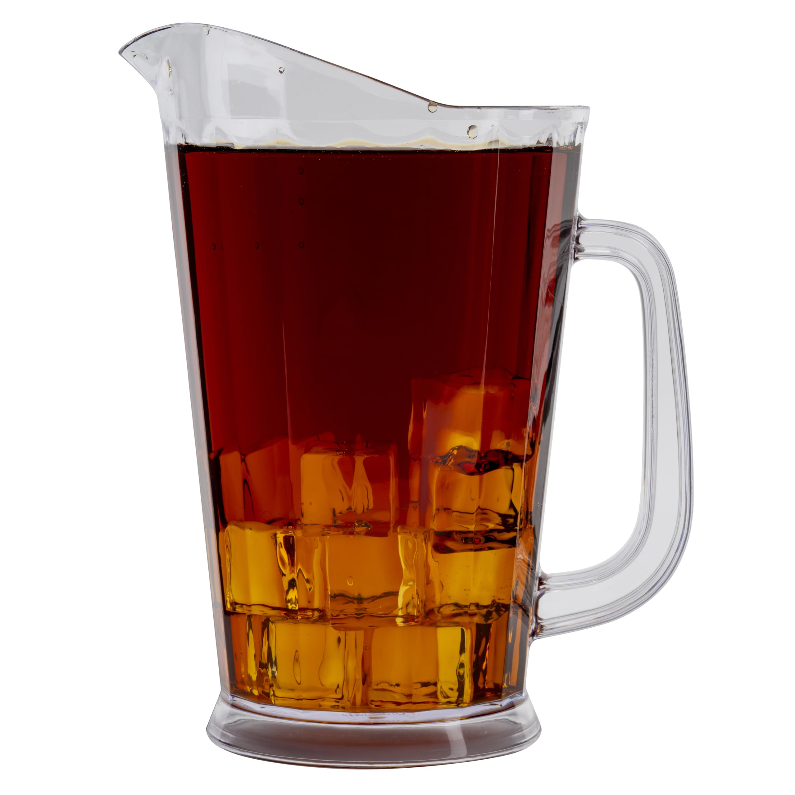 G.E.T. P-1064-1-CL-EC BPA-Free Break-Resistant Plastic Serving Pitcher, 60 Ounce, Clear