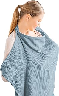 Konssy Muslin Nursing Cover for Baby Breastfeeding
