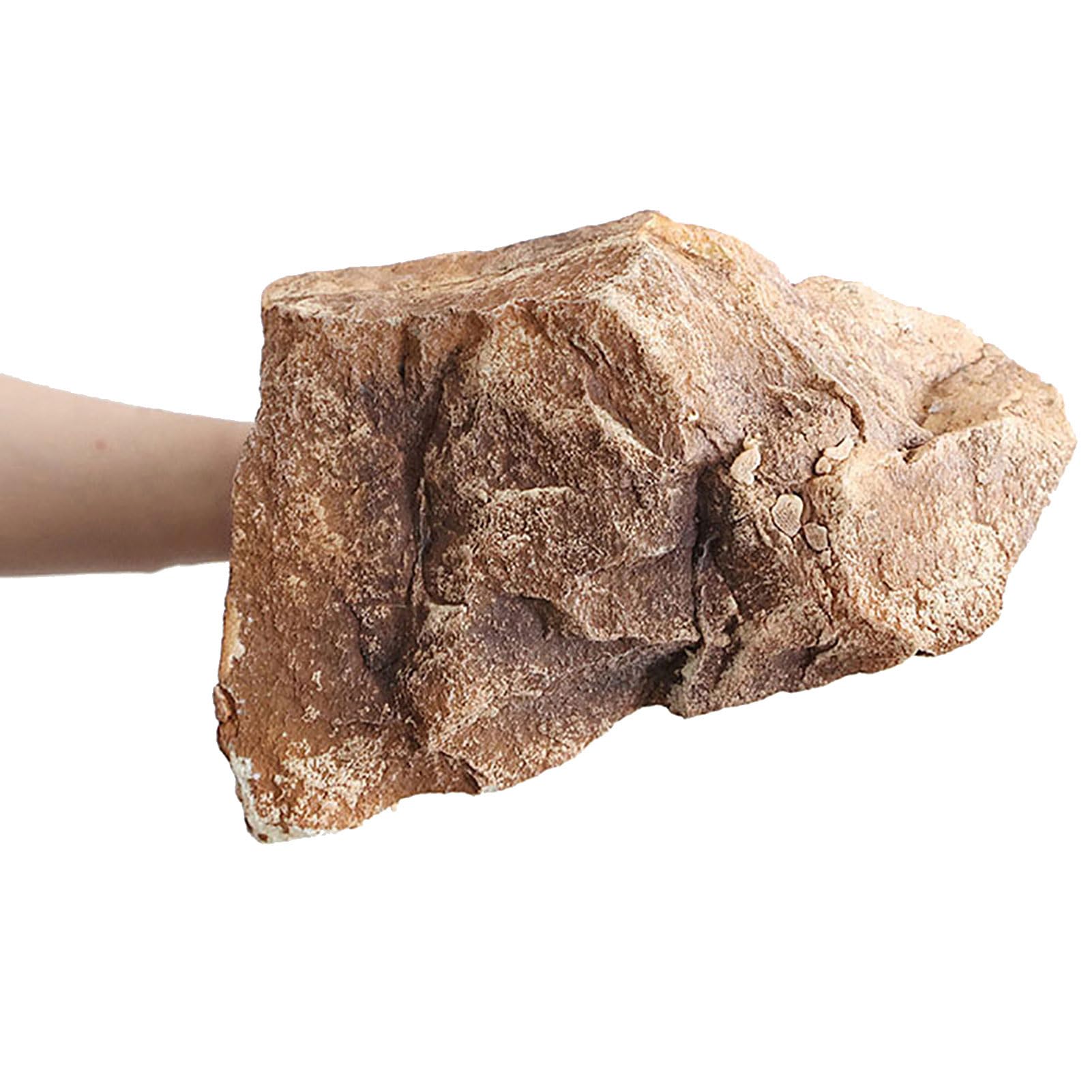 Outdoor Faux Rock Cover, PU Foam Decorative Fake Rocks for Gardens Shooting, Yard, Landscaping - Artificial Fake Boulder, Well Covers Rocks