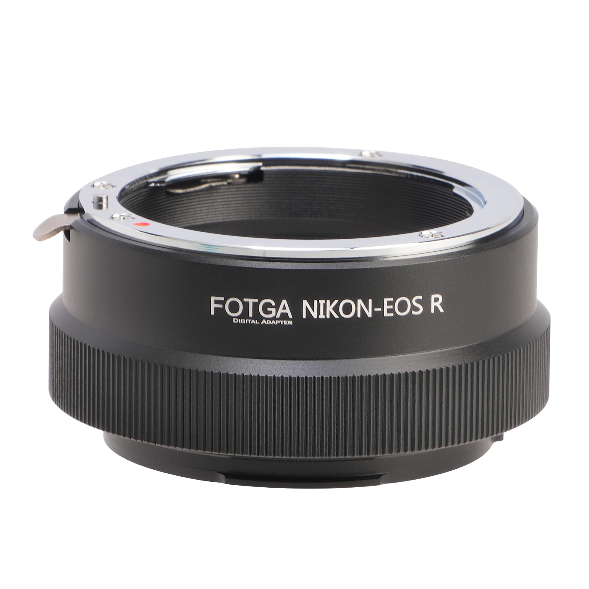 Hersmay Adattatore per obiettivo Nikon G (F/AI/AIS/D/AFS) su EOS RF per obiettivo Nikon, compatibile con Canon EOS R RP R5 R6 R6II R7 R8 R10 R50 R100 RF Fotocamera mirrorless