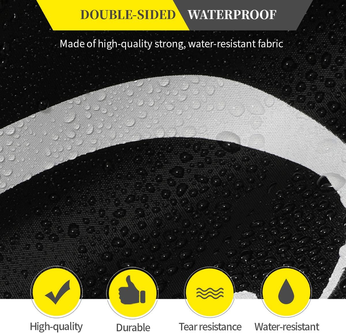 Aiskaer Bicycle Cover with Lock Hole Reflective Safety Loops for 29er Mountain Road Electric Bike Motorcycle Cruiser Outdoor Storage, Waterproof, Anti-UV, Heavy Duty Ripstop Material 210D : Sports & Outdoors