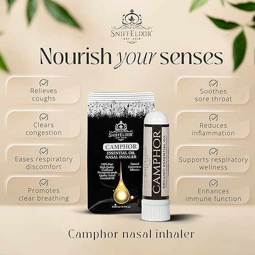 Miniatura 26 de Inhalador nasal de lavanda inhalador de aromaterapia nasal – Inhalador de aceite esencial natural para una mente tranquila, inhalador de náuseas
