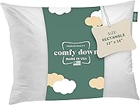 Vista 38 de ComfyDown 95 % plumón, 5 % plumón, 12 x 14 pulgadas, relleno de funda de almohada decorativa, hecho en Estados Unidos