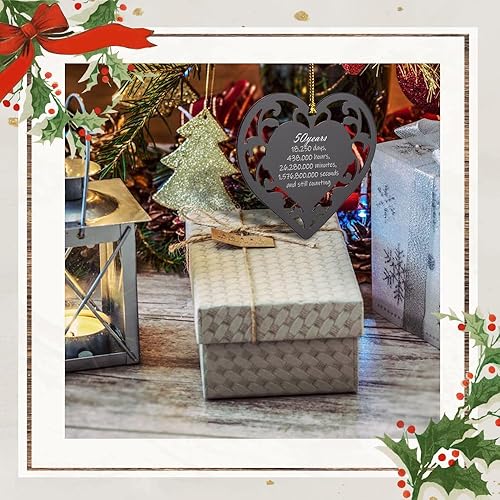 Miniatura 2 de Adorno de 25 aniversario para novia, regalos de despedida de soltera, regalo de compromiso de boda para pareja, regalo de boda para recién casados,