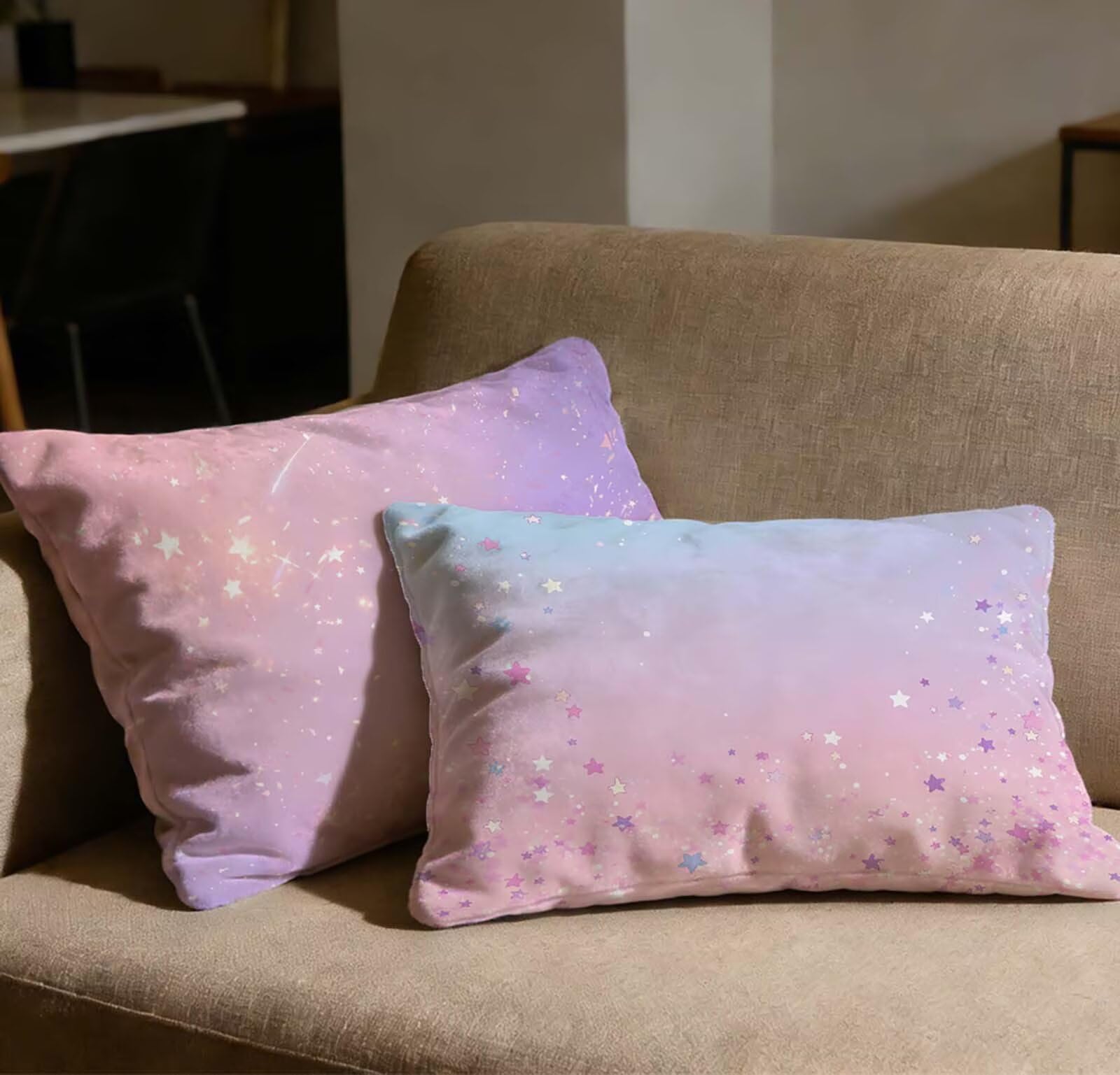 Taie d'oreiller 40x70 rectangulaire velours housse de coussin canapé