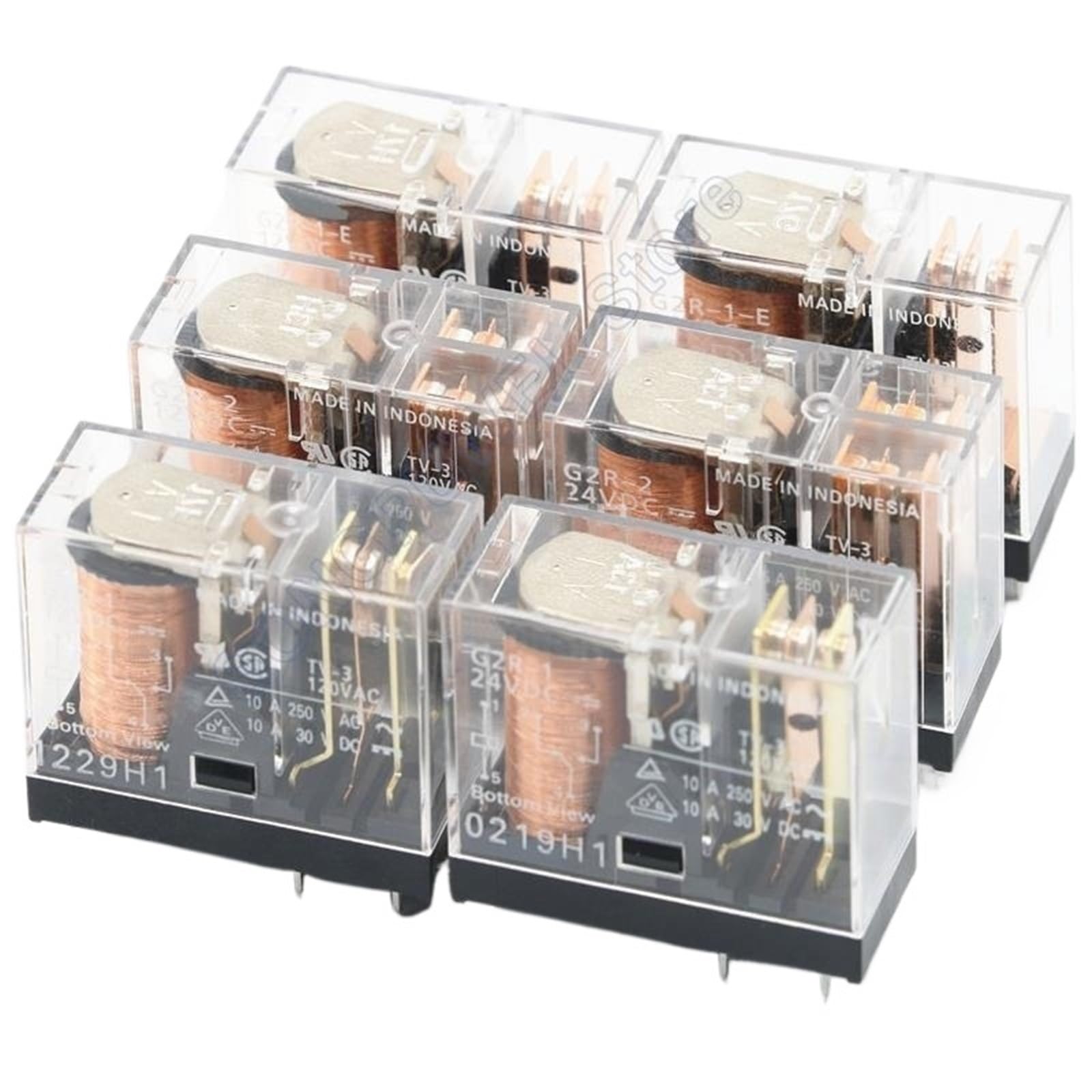 Relais G2R-2 5VDC haute sensibilité 5A commutation stable pour automatisme