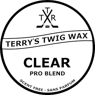 Terry's Twig Wax - PRO Blend (Scent Free Hockey Stick Wax) - for Hockey Tape, Increased Puck Control, Stick Tricks Michigan, Water Resistant