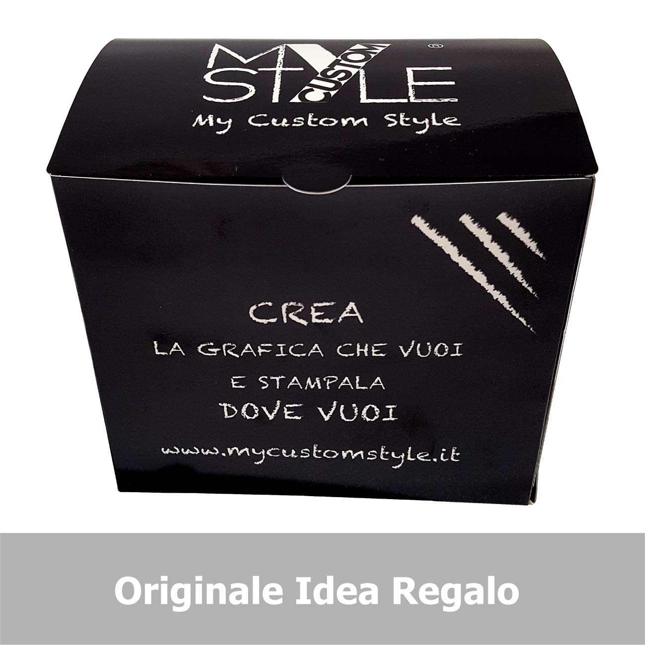 Tazzina Da Cappuccino Personalizzabile Online - Ceramica 70x70mm Con Piattino - Foto 11