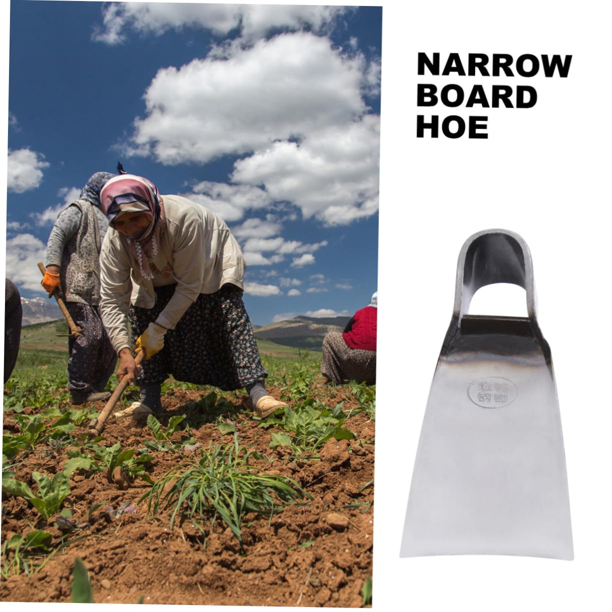 Herramientas de mano Azada forjada Herramienta de desmalezado manual Cultivador de azada Jardinería Azada pequeña Arranque Extractor de desmalezado de azada Herramientas de jardinería Herramientas de