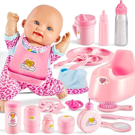 Linfun Kids Jouet Poupees Bebe Accessoires De Soin De Poupons Et Poupee Avec Biberon Jouet Jeu D Imitation Cadeau Pour Enfant Garcons Filles Amazon Fr Jeux Et Jouets Linfun Kids Jouet Poupees Bebe Accessoires De Soin De Poupons Et Poupee Avec Biberon Jouet Jeu D Imitation Cadeau Pour Enfant Garcons Filles Amazon Fr Jeux Et Jouets
