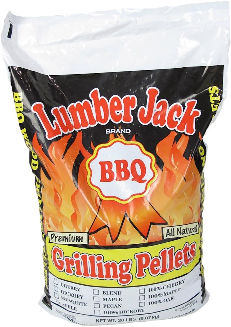 Brlly Lumber Jack 100% Hardwood Grilling Smoker Pellets, 100% Maple, 20 LB