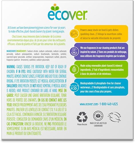 Miniatura 5 de EcoverDetergente para Automático tabletas de lavado ECV-22000 1 1