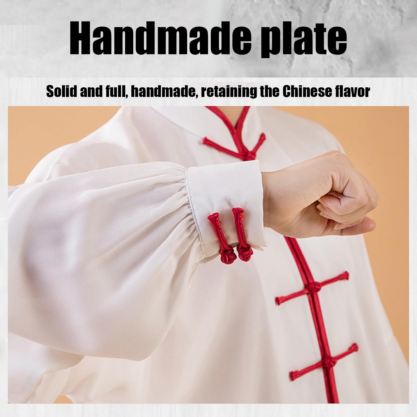 Kung Fu Uniform Set Lange Ärmel Tai Chi Outfit Guter Fall Training