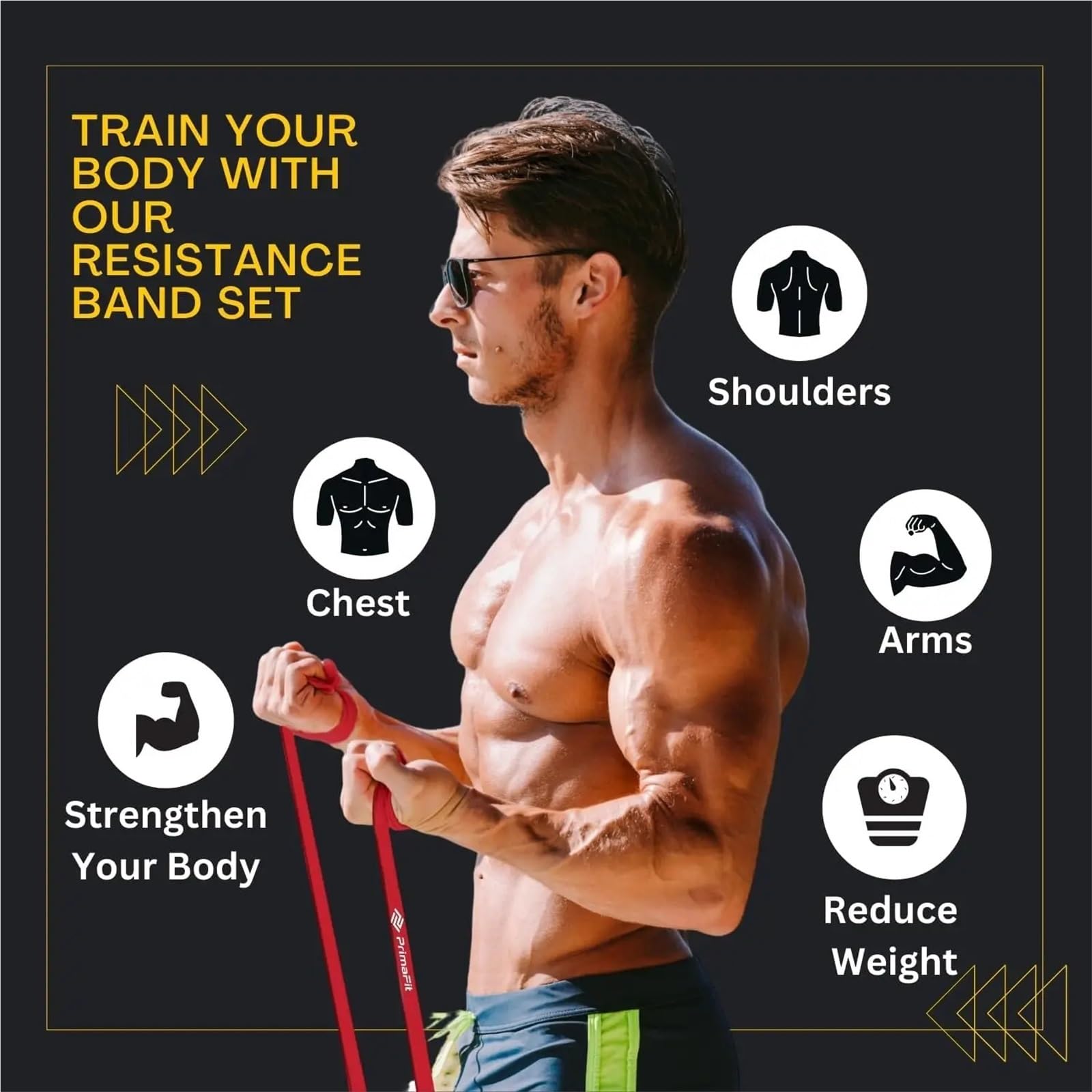 Gomas Elasticas Musculacion Bandas De Resistencia Al Ejercicio | Expansor elástico del equipo de la aptitud del entrenamiento for el gimnasio en casa