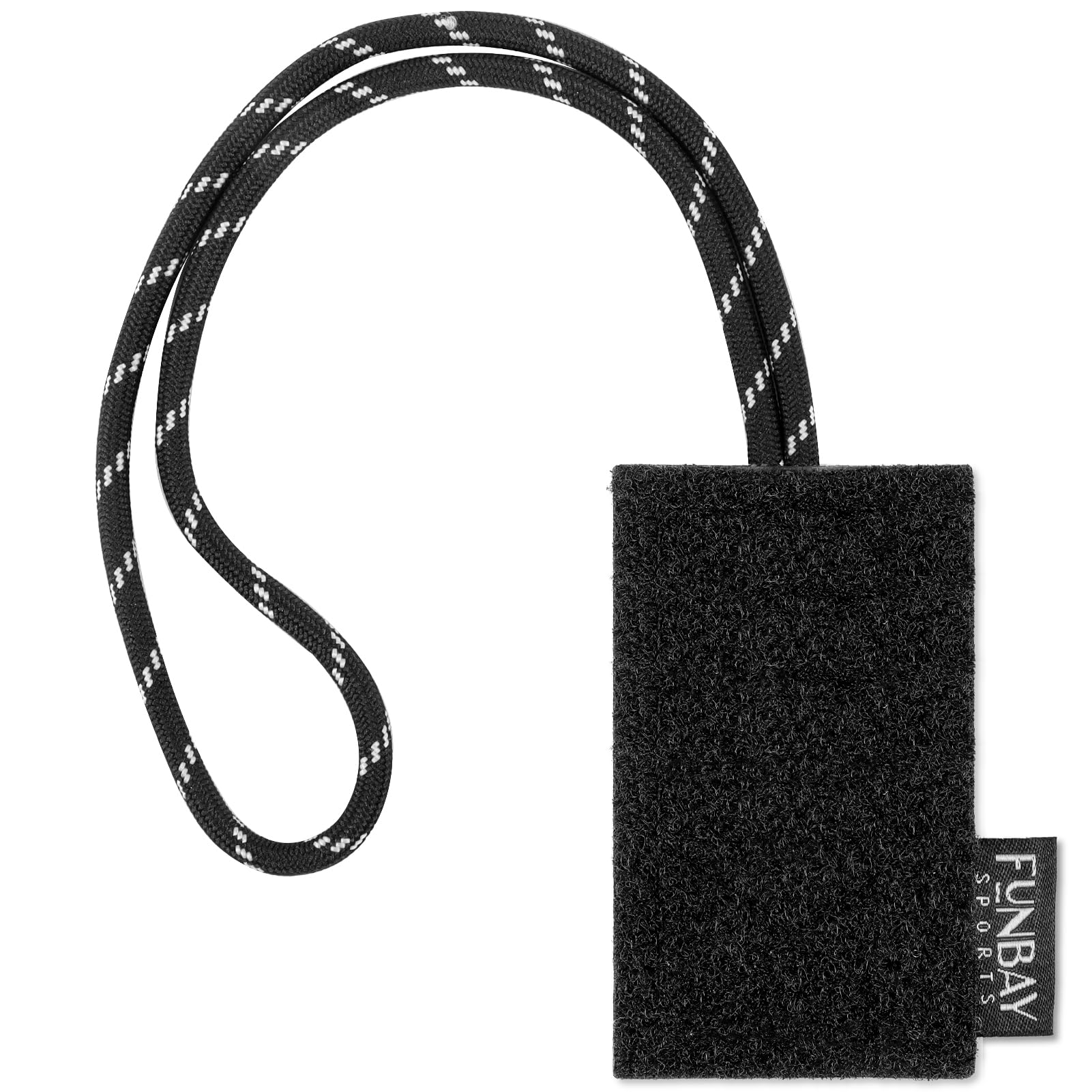 Mic Loop, 52 lb. Pull Force No Breaking, Super Strong Stitches and Velcro, Radio Mic Holder, Police Mic Loop Law Enforcement for Vest Accessories, Keeps Microphone in Place-1 PACK
