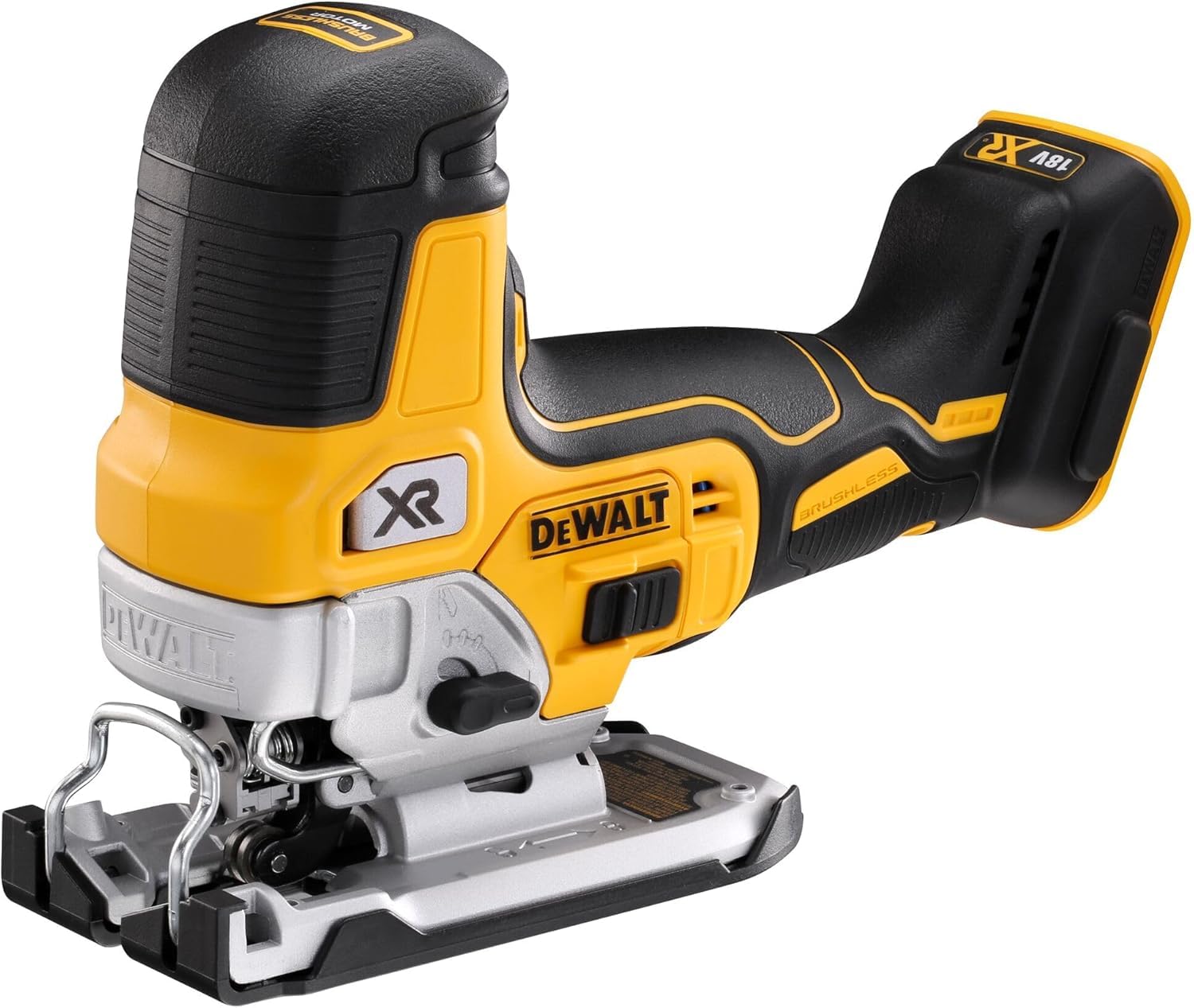 DEWALT Scie Sauteuse Sans Fil 18V - Sans Batterie ni Chargeur DCS335N-XJ & DT2294-QZ Lame de Scie Set 10pcs, Argent