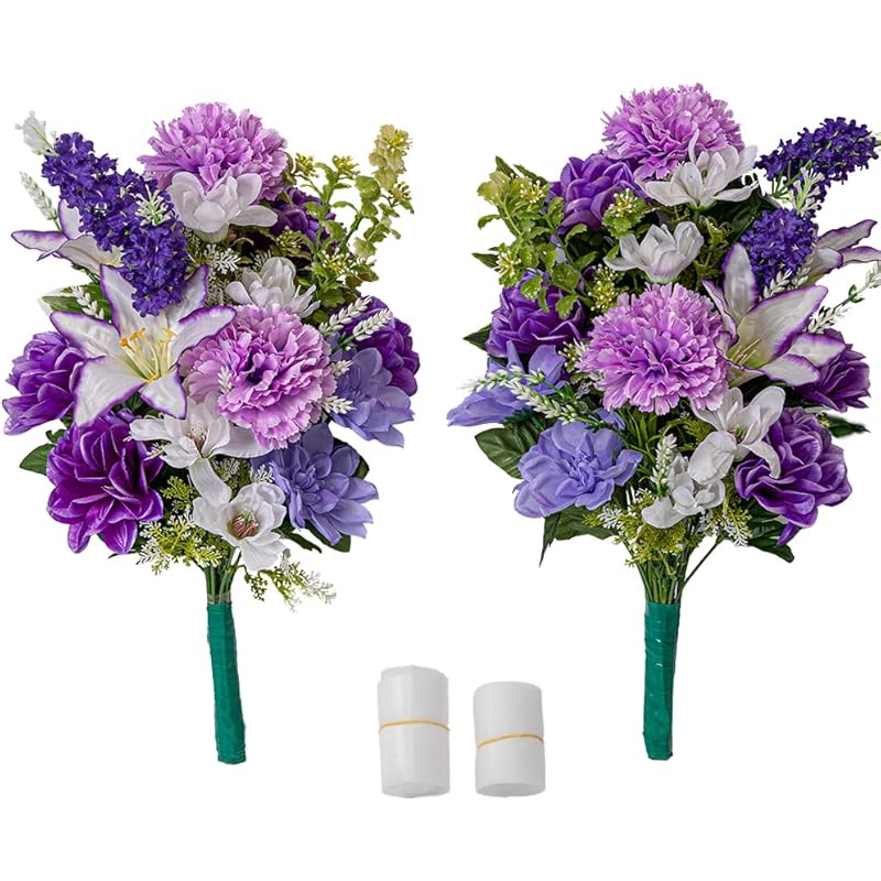 インテリア ボタニカル ミディアムベール カトリック用 カーネーション ユリ ライラック 造花 2束 固定具付き 造花 仏花 お墓用 仏壇用 お盆 お彼岸 お供え 花 花束 アレンジメント ハンドメイド K1 009 B5vzza1svd Www Boulevardrestaurants Com