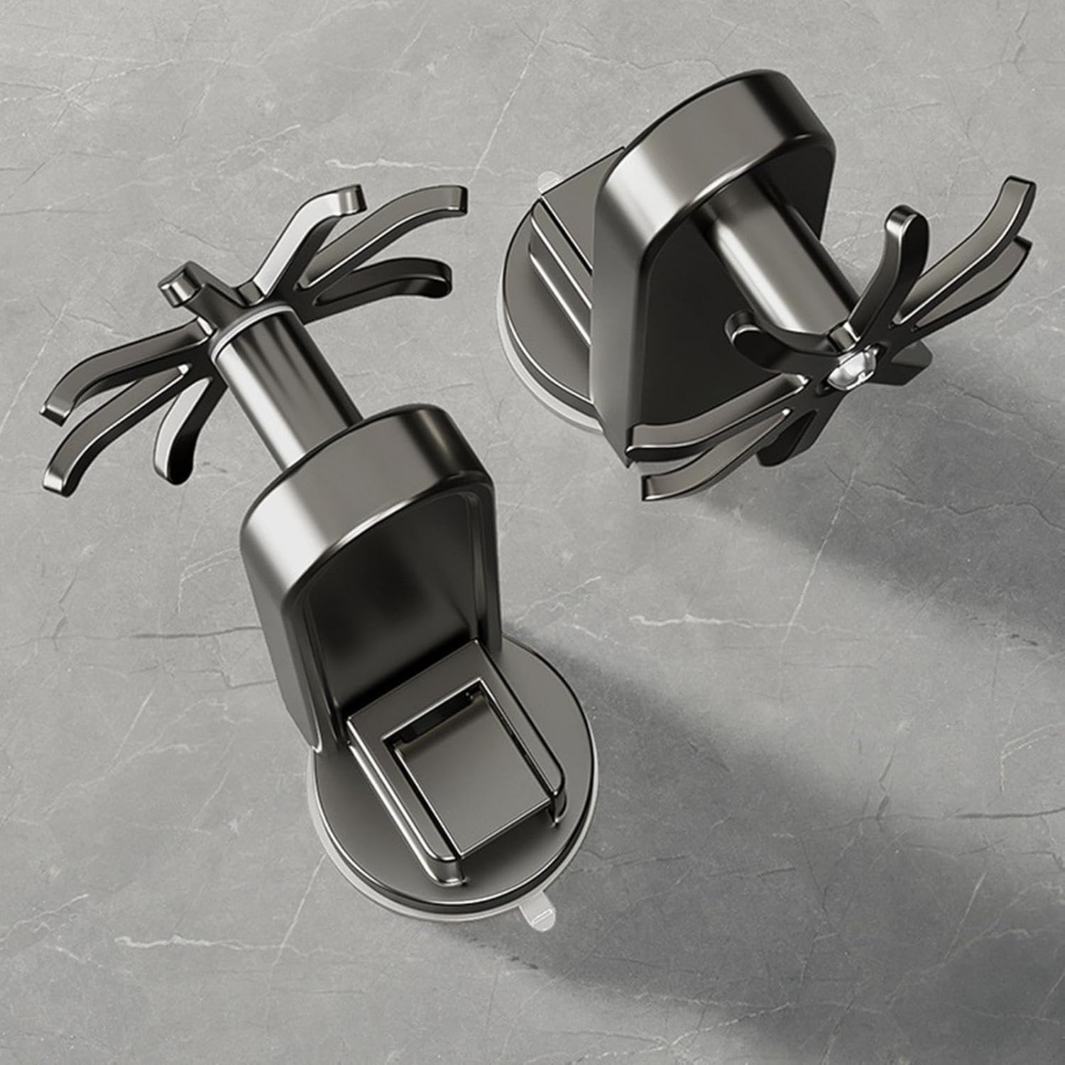 Kitchen Hooks - Under Cabinet Utensil Hanger, Flexible Storage Rack, Space