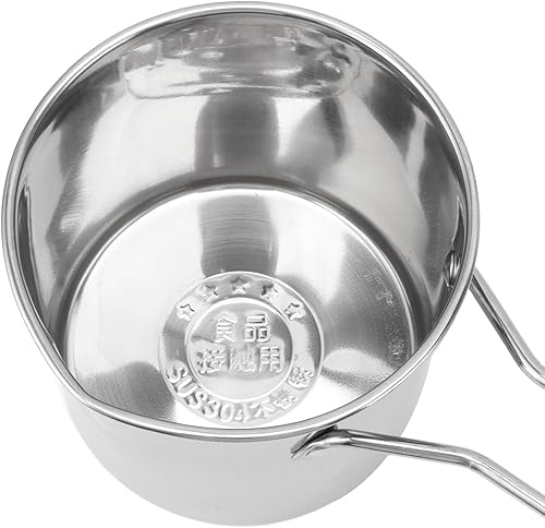 Miniatura 8 de Olla para freír 304 de acero inoxidable con cesta coladora y asa para freír camarones, olla de acero inoxidable 304