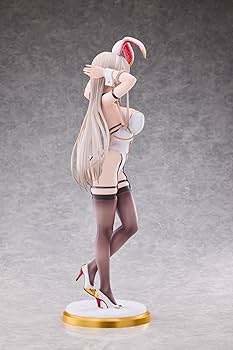 Amazon.co.jp: PartyLook 白バニーガールお姉さん 1/4スケール