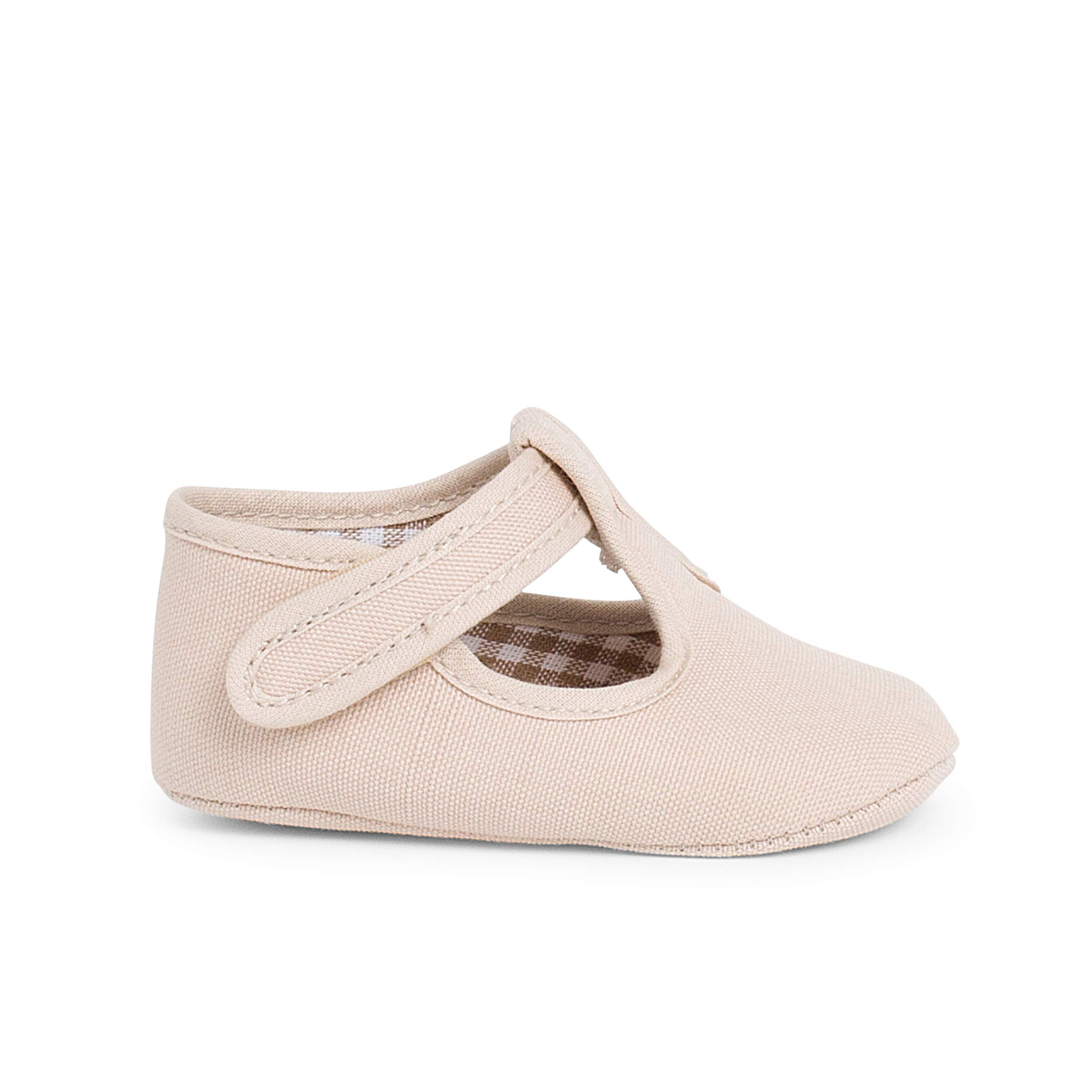 Pisamonas Pepito Bebé Piqué Acolchado: Zapatos Sin Suela Para Preandantes Con Cierre Adherente, Suaves Y Fabricados En España