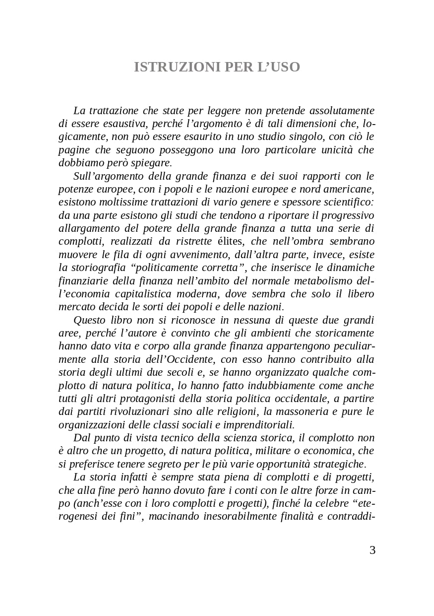 La grande finanza e l'Occidente. I retroscena di una guerra sconosciuta