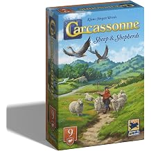 Hans im Gluck | Carcassonne Sheep & Shepherds Expansion 9 Refresh | Board Game Expansion | Ages 7+ | 2-5 Players | 45 Minutes Playing Time