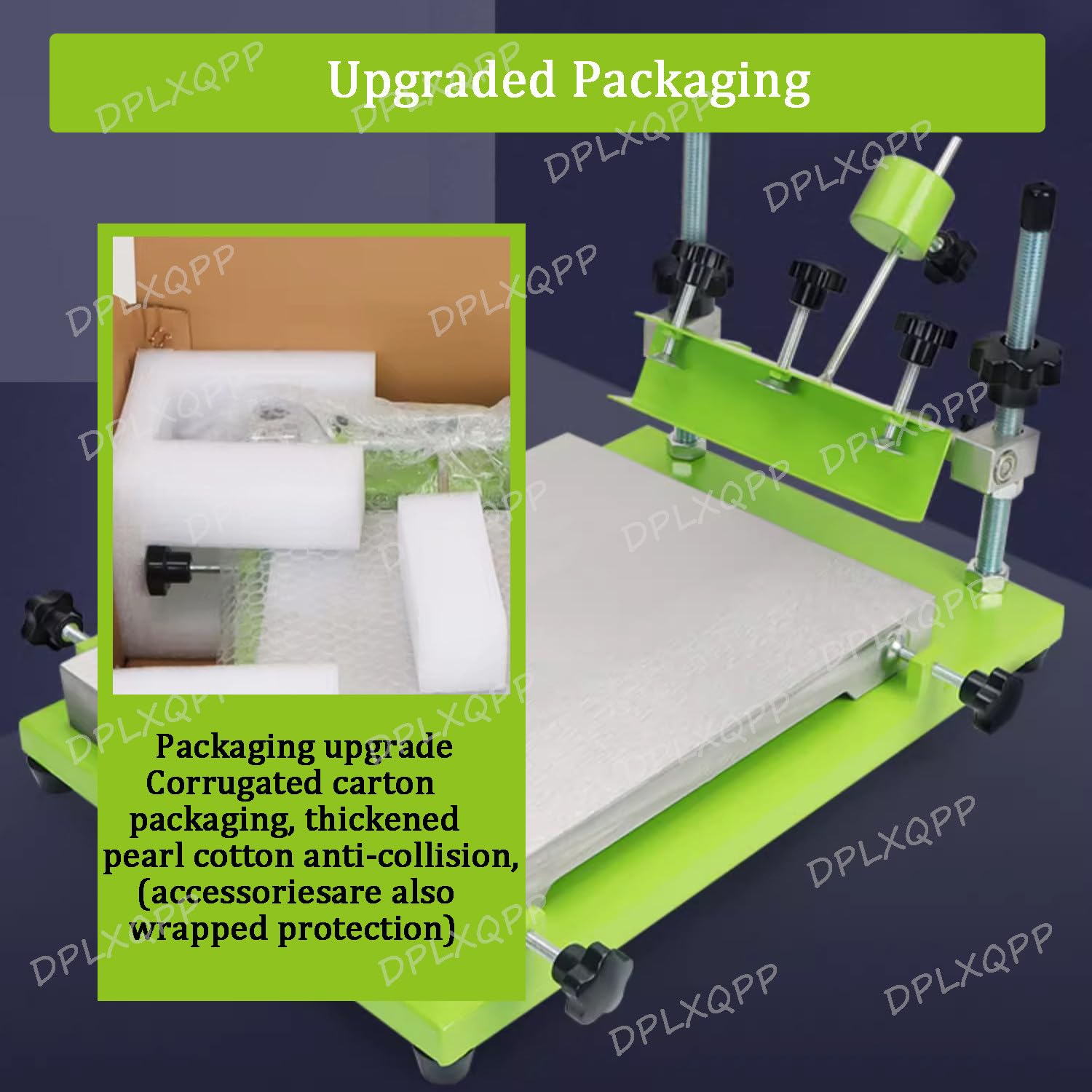 Kit Completo Serigrafia Fai-da-Te,Stampante per Tessuti,53 X 47,5 X32 Cm,Racla Abbinata da Gratuita per La Stampa Fai-da-Te,per Stampa Magliette,Legno E Carta,405 * 310