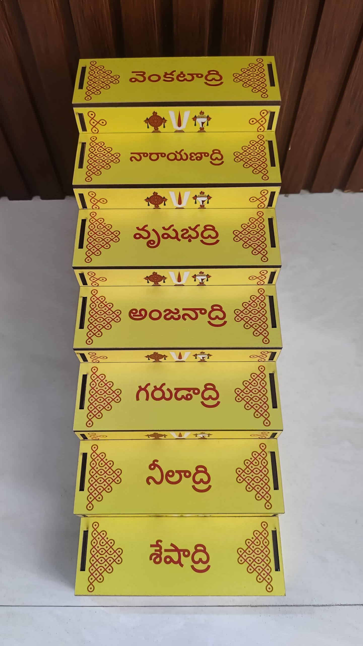 7 Steps Diya Stand/Edukondala 7 Steps Stand for Poooja/Diya Holder-image-42