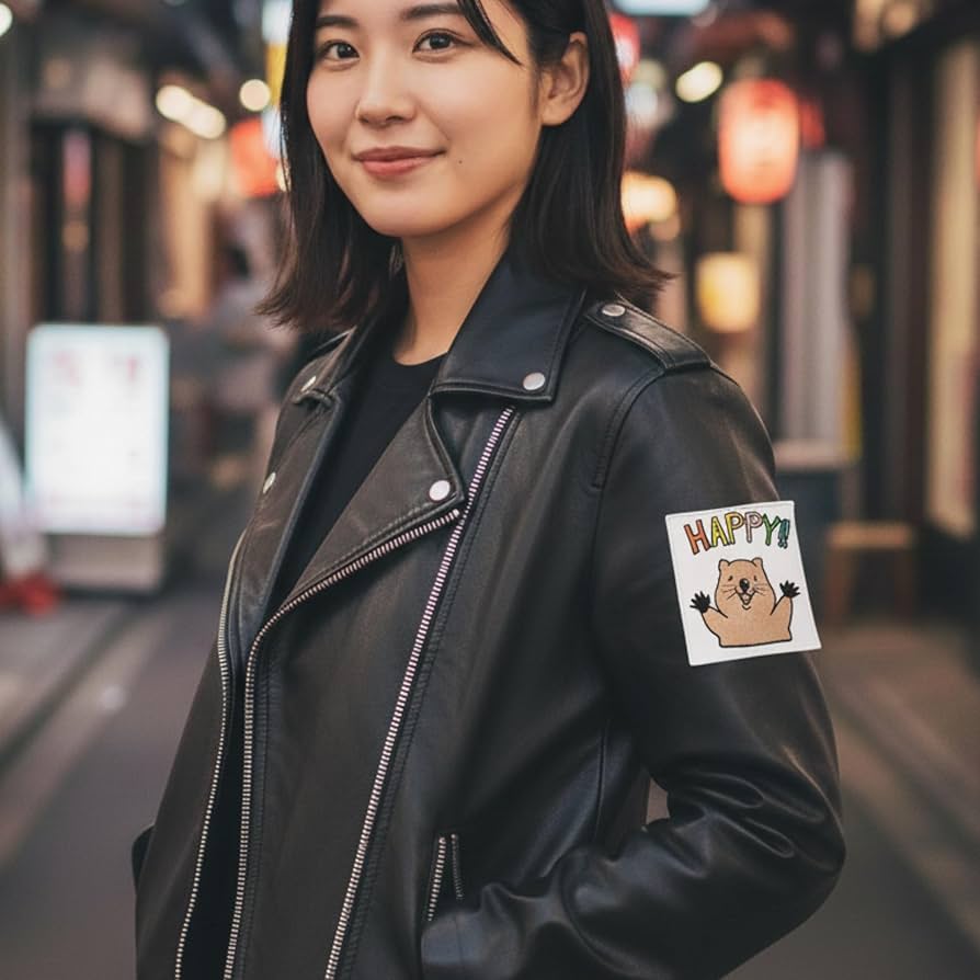 Amazon.co.jp: ワッペン屋Dongri ベルクロワッペン マジックテープ ク