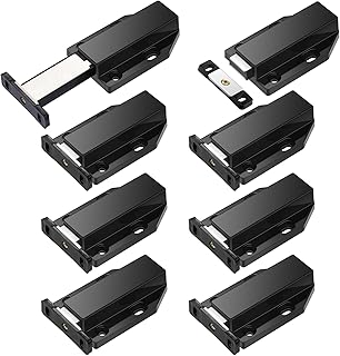 Zonon 8 Pack Magnetic Push Latch Heavy Duty Push to Open Cabinet Hardwar...