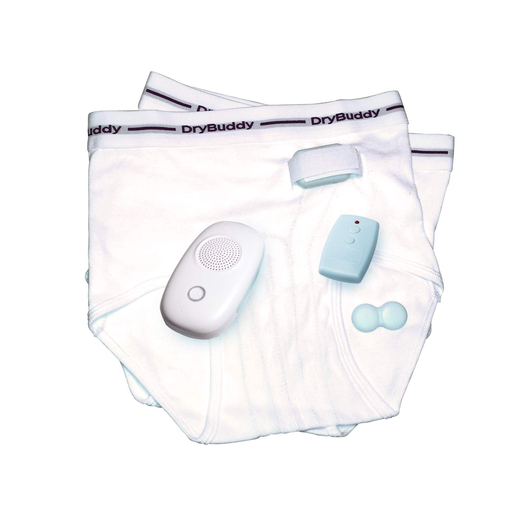 DryBuddyFLEX 3 Wireless Bedwetting & Enuresis Alarm with Magnetic Sensor, Remote + 2 Wetness-Sensing