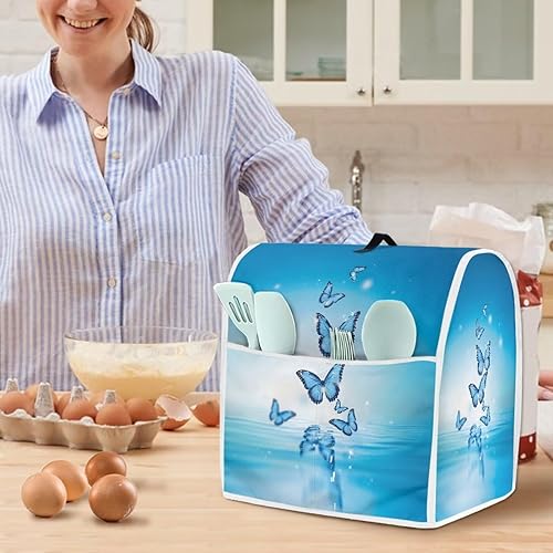 Vista 114 de Funda para batidora de Navidad para Kitchen Aid de 4.5 a 5 cuartos de galón, cubiertas antipolvo para electrodomésticos pequeños de hombre de Un