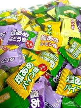 Ako Kasei Teshio Salt Candy 4 Types Mix, 17.6 oz (500 g) (Approx. 125 Tablets), Salt Candy, Commercial Use, Heatstroke Prevention