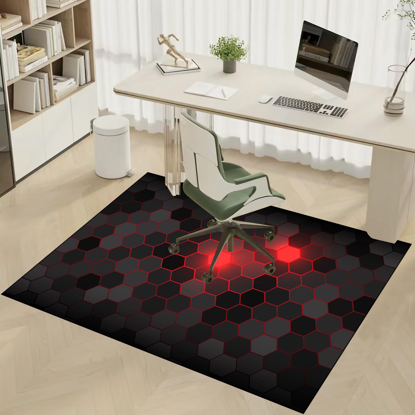 Computer Gaming Chair Mat, Color3, 100 x 120 cm - Image 2
