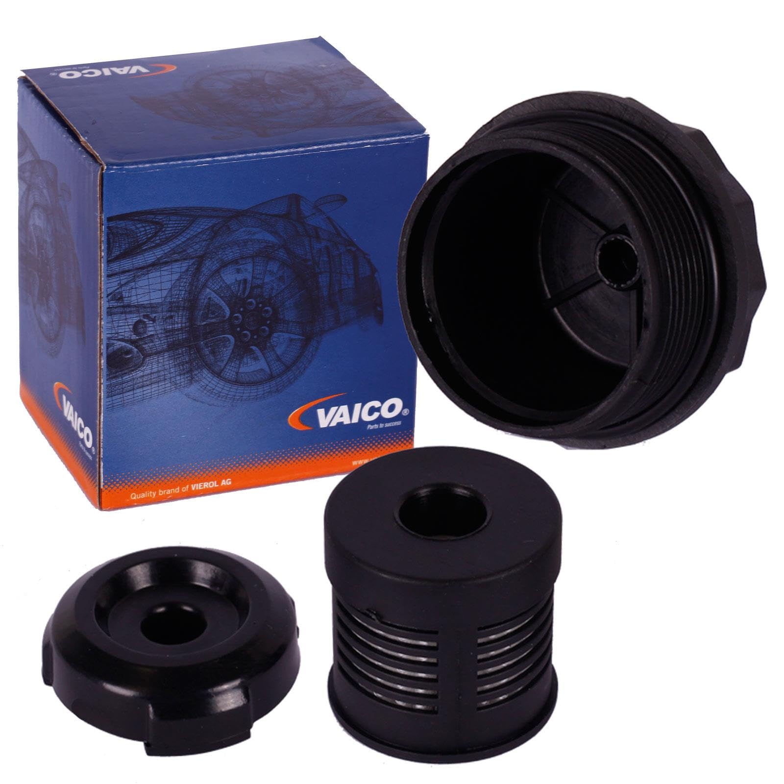 Vaico Hydraulik Haldex Getriebe Filter+Febi Öl | V10-2685 + Getriebeöl+Schlüssel+Handschuhe für Golf IV Bora 1J A3 8L