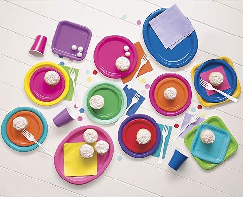 Miniatura 2 de Servilletas de papel sólido lavanda  6.5 x 6.5 pulgadas (20 unidades)  Diseño elegante y duradero  Perfecto para fiestas, eventos y celebraciones