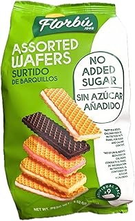 Florbú's Assorted Wafers, No Added Sugar, 9 Individual Packs, 9.52 oz