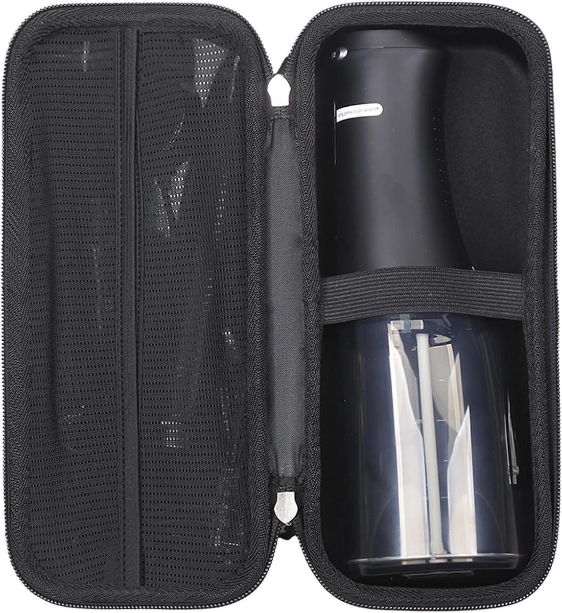 Case for Onlyone Rechargeable Cordless Water Flosser with Adjustable Water Pressure 300ML(FC5090) - Protective Storage Case (Black)