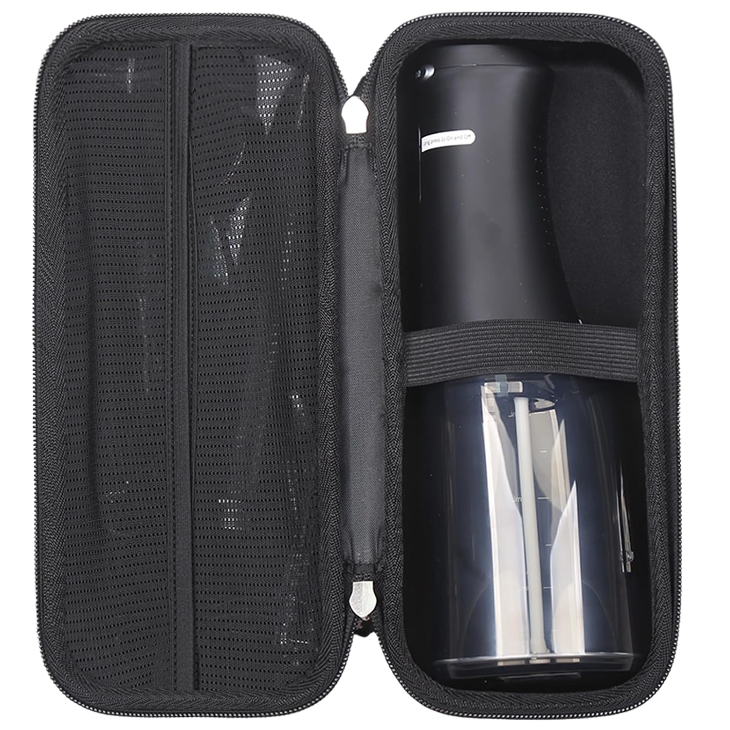 Case for Onlyone Rechargeable Cordless Water Flosser with Adjustable Water Pressure 300ML(FC5090) - Protective Storage Case (Black)