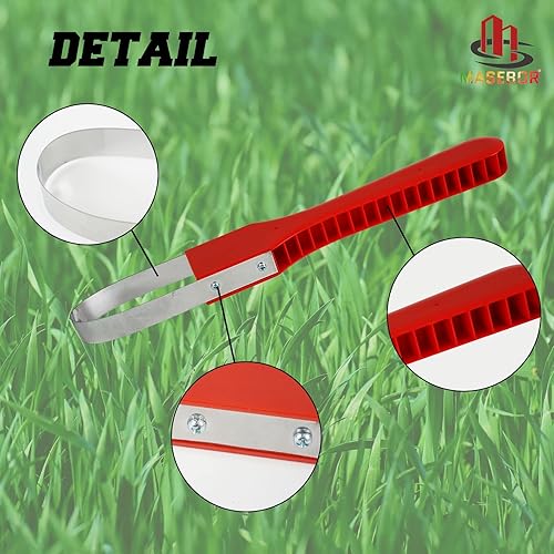 Miniatura 6 de MASEBOR Herramienta de desmalezador para jardín accesorios de jardinería regalos de maleza accesorios de jardinería herramienta de eliminación de