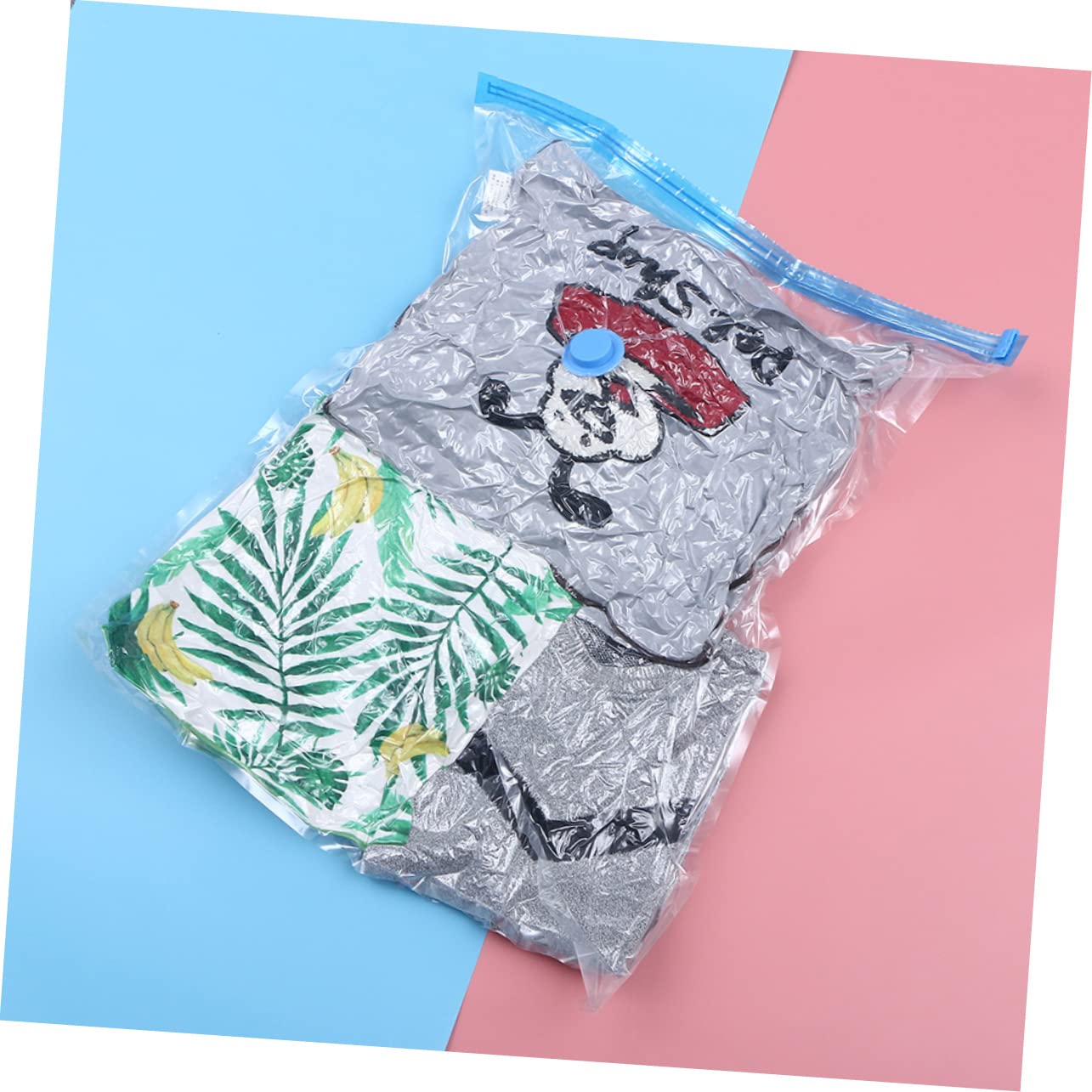 Bolsa de compresión de Almacenamiento de 5 Piezas, Bolsas de Almacenamiento con Sello al vacío, Bolsas de Almacenamiento de Ropa al vacío, Bolsa de Almacenamiento al vacío con Sel