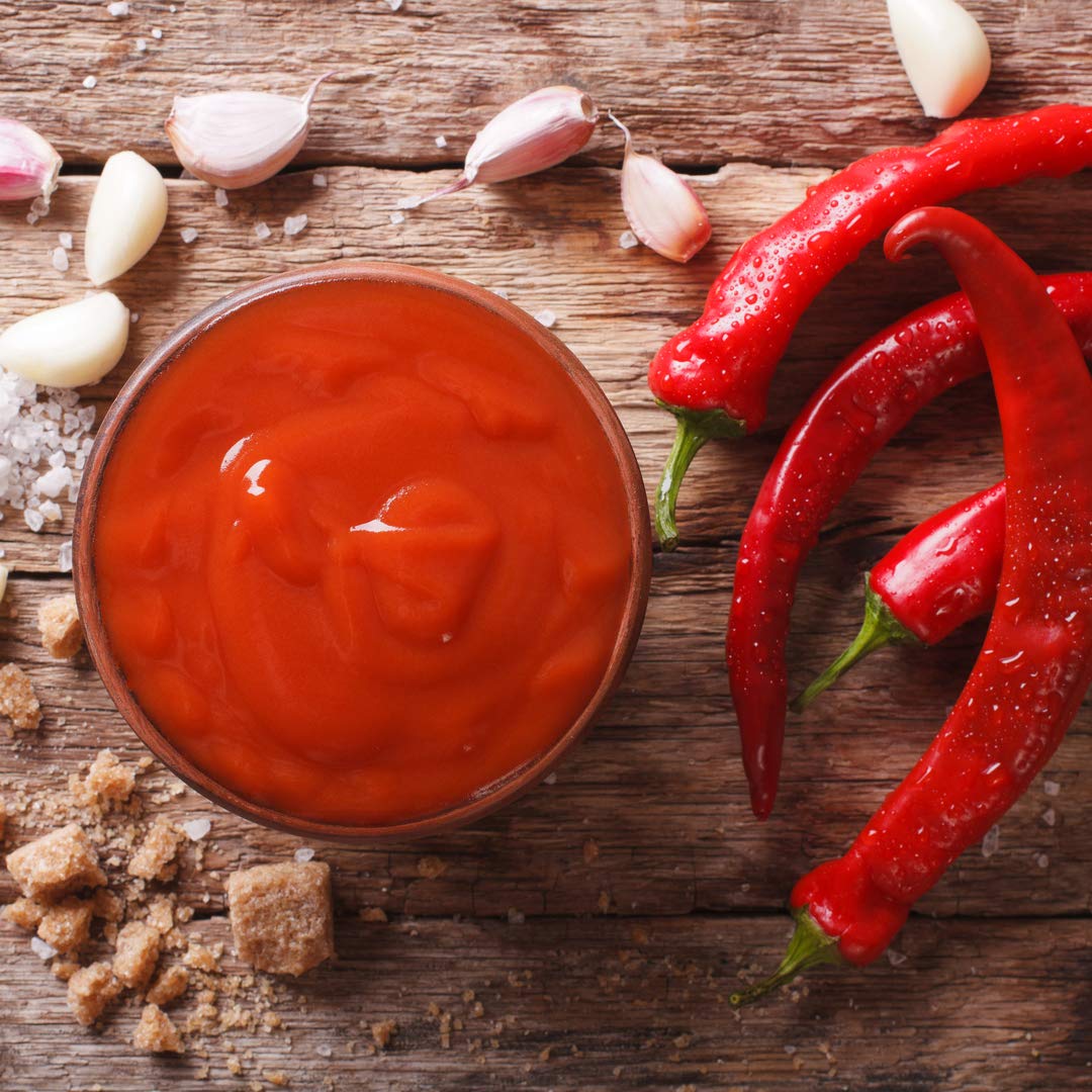 Thoughtfully Gifts, Hot Sauces To Go, Home Edition, Set of 5 Unique Flavors, 1.6 Fluid Ounces Each