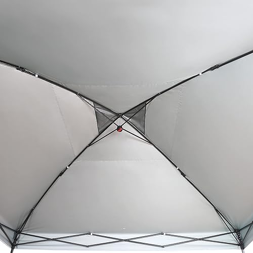 Miniatura 13 de ARROWHEAD OUTDOOR Toldo desplegable de 12 x 12 pies y refugio instantáneo, fácil instalación para una persona, construcción de tela 150D resistente