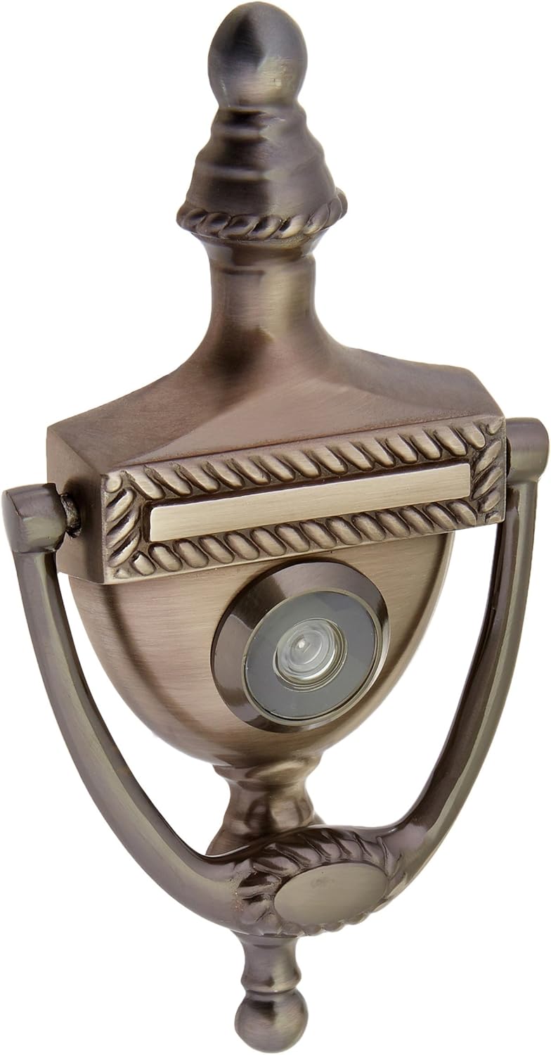 Deltana DKV6RU15A Victorian Rope Design and 3-7/8-Inch Center to Center Door Knocker Viewer