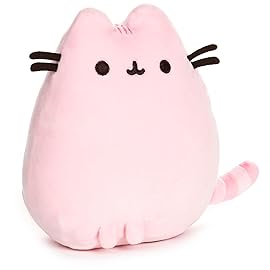 GUND Pusheen The Cat Squisheen Plush, Stuffed Animal Cat for Ages 8 and Up, Pink, 6