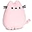 GUND Pusheen The Cat Squisheen Plush, Stuffed Animal Cat for Ages 8 and Up, Pink, 6