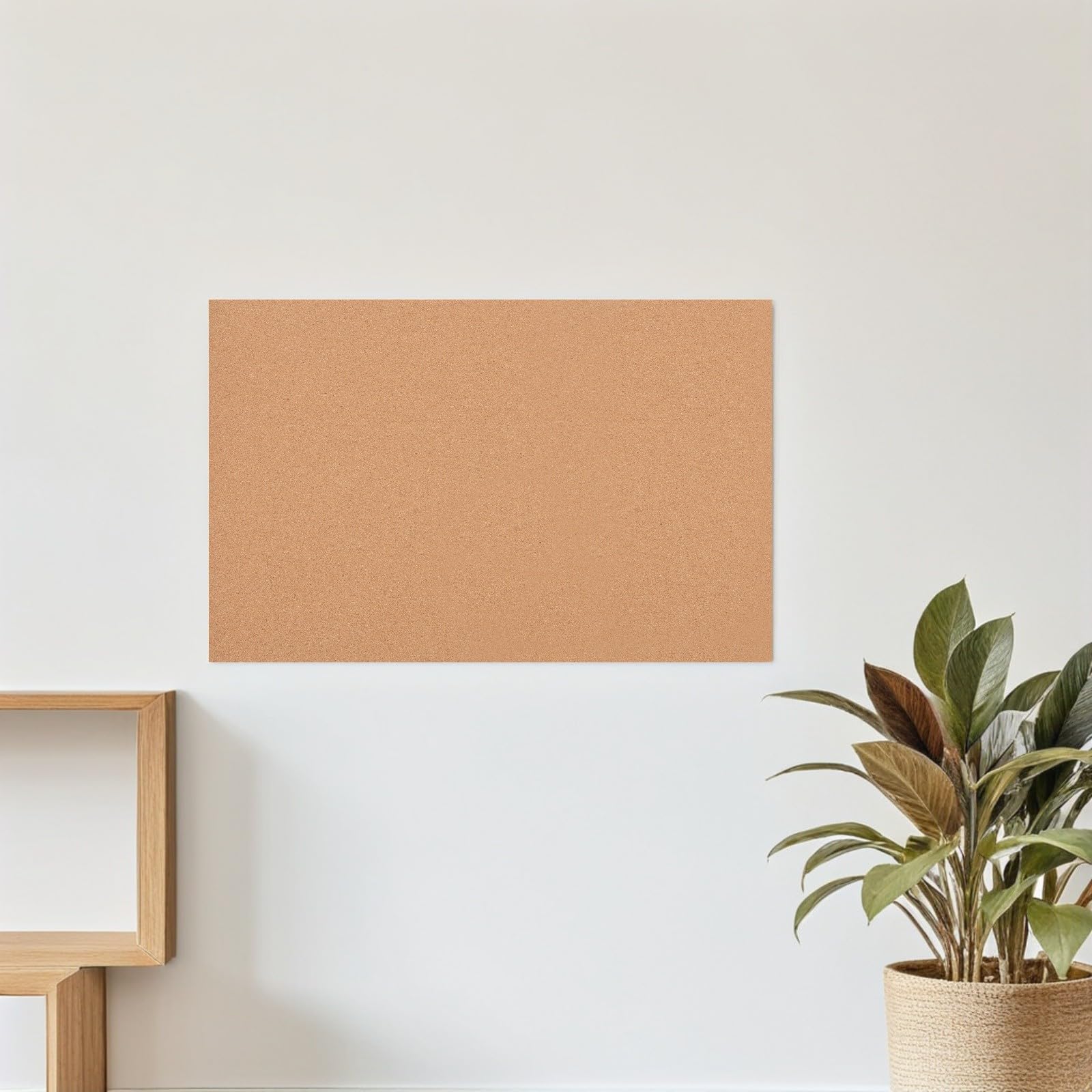 NUOBESTY Selbstklebende Korkrolle Pinnwand aus Naturkork mit Einfacher Befestigung zum Anheften von Fotos für Büro und Arbeitsbereiche