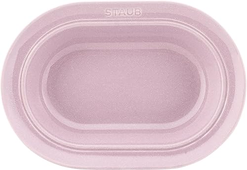 Miniatura 7 de Staub Z1023-895 Plato, 10.2 pulgadas (10.2in), rosa de gasa, plato, cerámica, apto para microondas, placa de cerámica